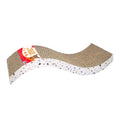 Mosaic Wave Cardboard Cat Scratcher