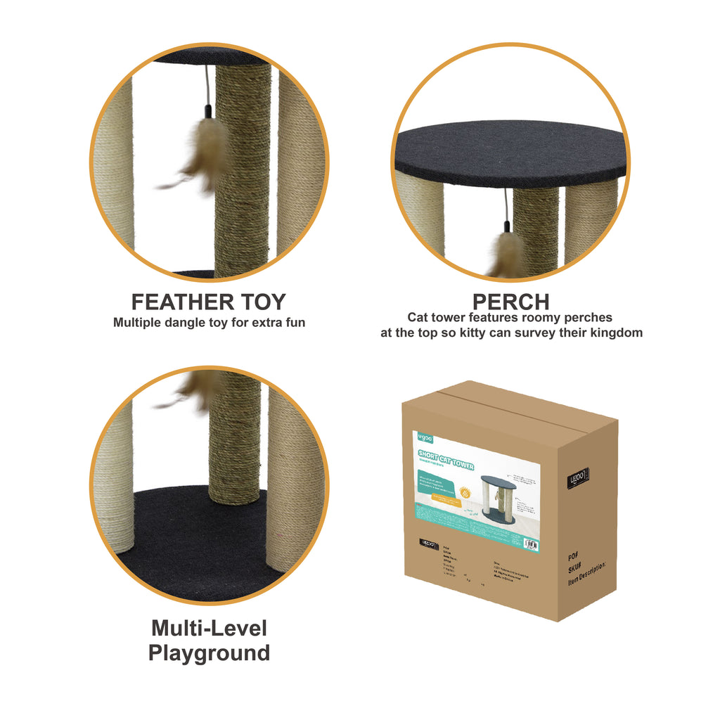 Short Cat Tower - Additional Image 2