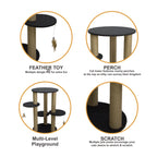Medium Cat Tower - 81cm - Additional Image 2