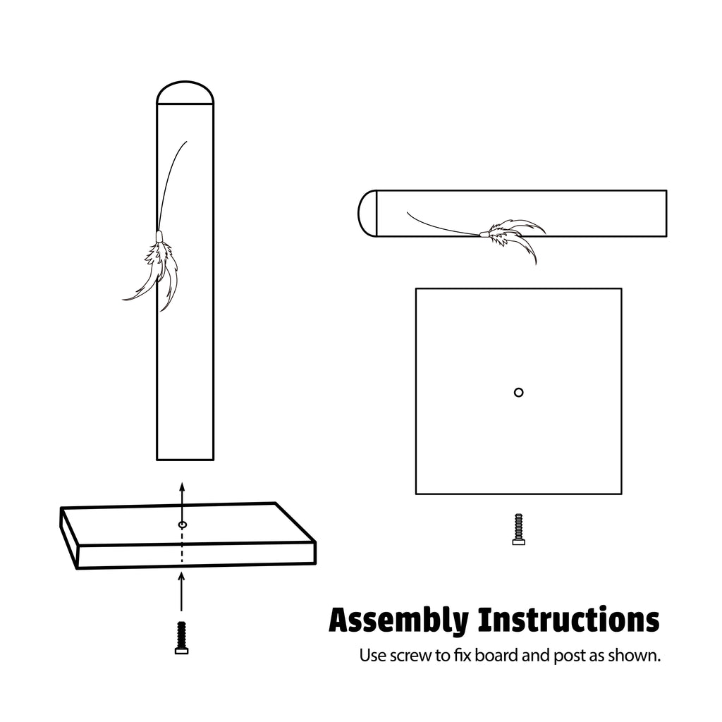 Dangle Scratch Post - Additional Image 1