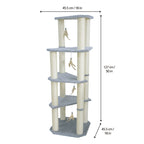 Medium Cat Tower - 127cm - Additional Image 1