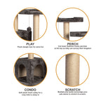 High Cat Tower - 136cm - Additional Image 2