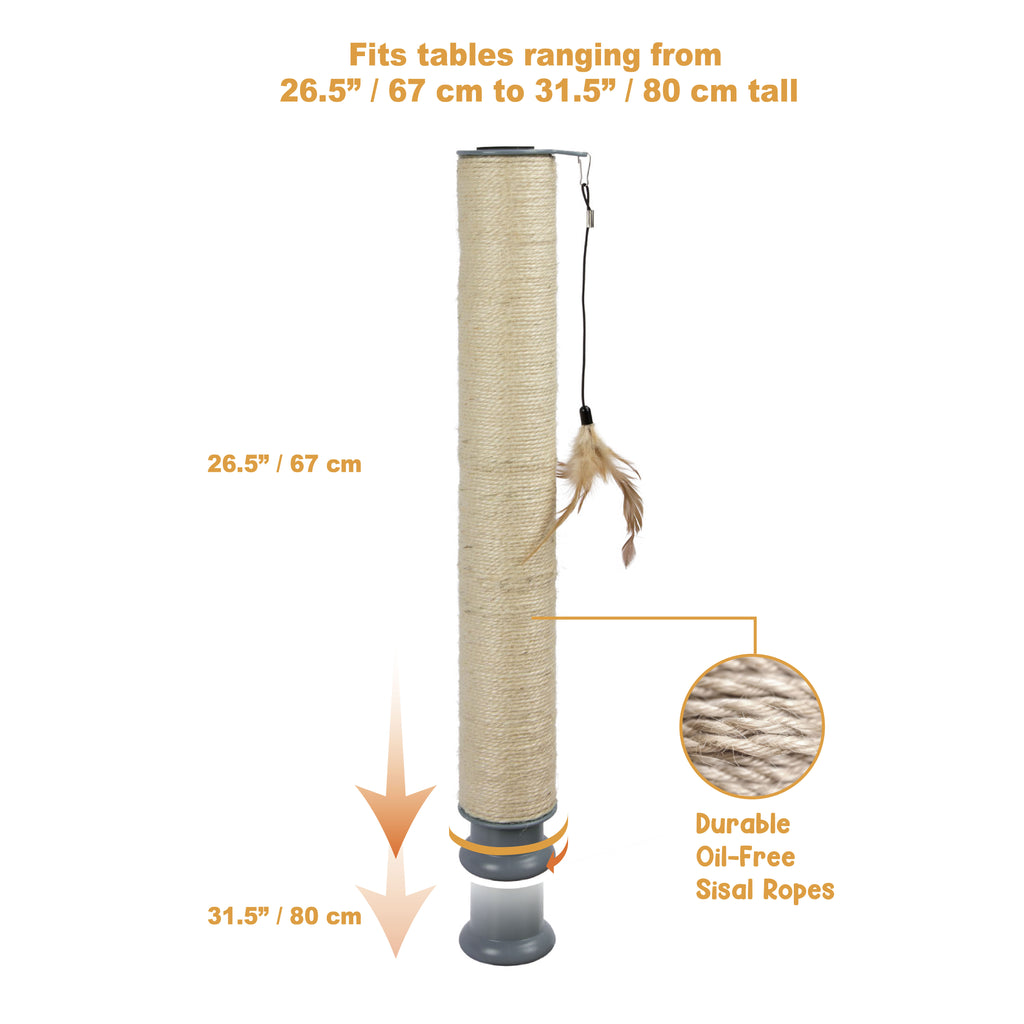 Under-Table Post - 70-78cm - Additional Image 1