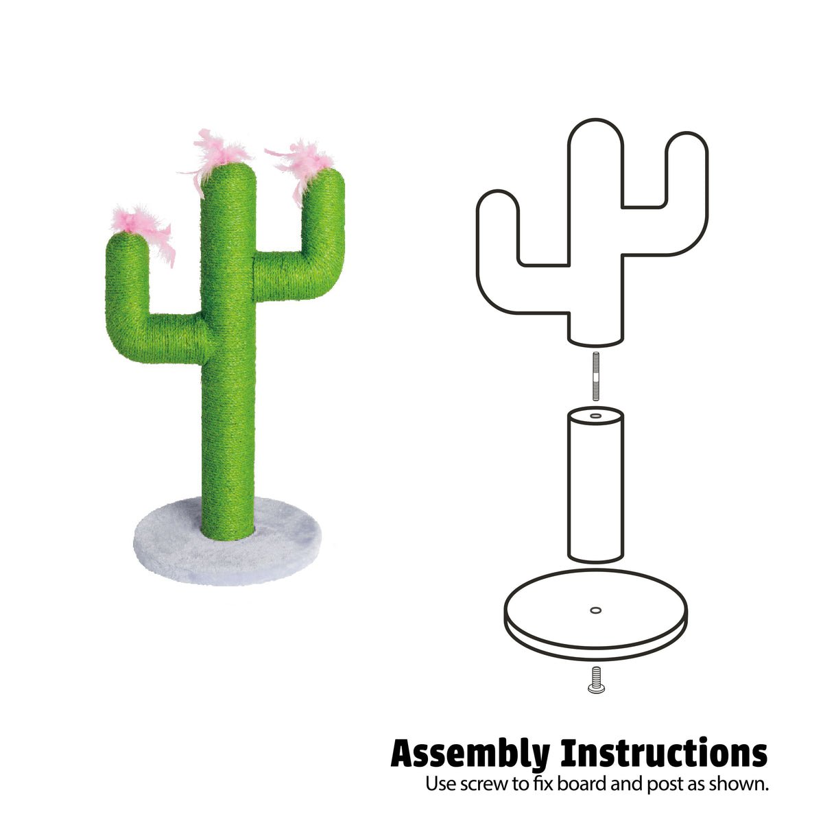 Novelty Cactus Post - Additional Image 3